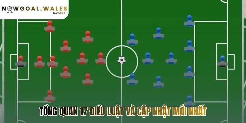 Luật bóng đá FIFA mới nhất: cập nhật đầy đủ & dễ hiểu có 17 điều